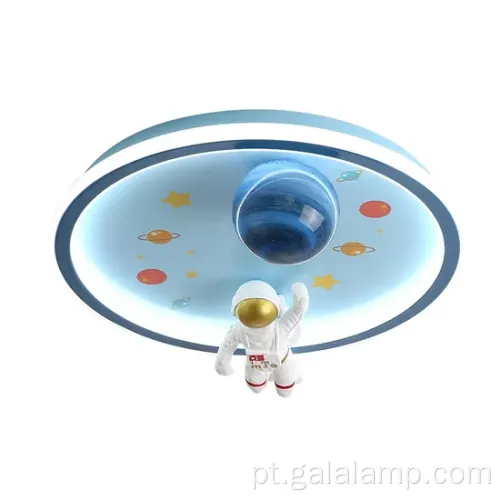 Astronauta sonhador Luz de teto LED